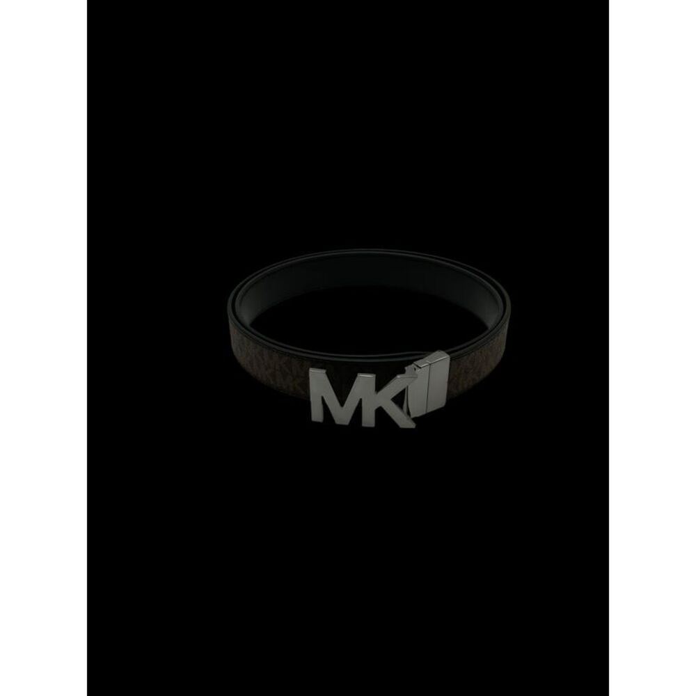 Michael Kors Billfold MK Belt Platform Box Brown/Black